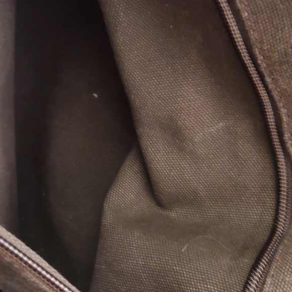 Wilsons Leather M. Julian Brown Suede Leather Messenger Laptop Briefcase Bookbag - Picture 8 of 12